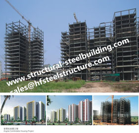 China Apartments Fabricated Multi Storey Steel Frame Buildings supplier