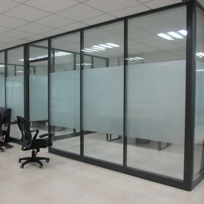 China Customized Glass Curtain Rectangle Wall Double Glazed Partition Waterproof supplier
