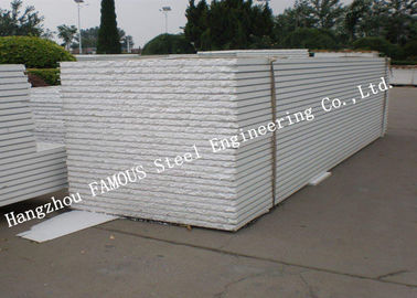 China Insulated Waterproof Corrugated EPS Sandwich Panels Heat Resistant Wall Panel supplier