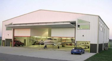 China Customized Prefabricated Steel Aircraft Hangars With Labour Saving supplier