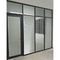 Double Glazed Glass Panel Partition Acoustic Office With Intermediate Blinds supplier