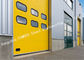 Vertically Opening Transparent Industrial Garage Doors With Flexible Curtain Shutter Doors supplier