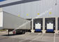 PVC Fabric Loading Dock Sectional Seal Lifting Industrial Garage Doors With Remote Operations supplier