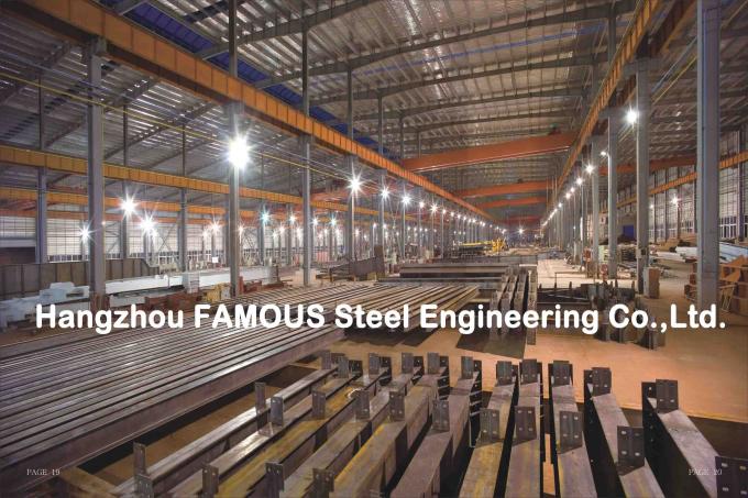 Architectural Engineering Structural Design , Customized Prefab Steel Workshop 5
