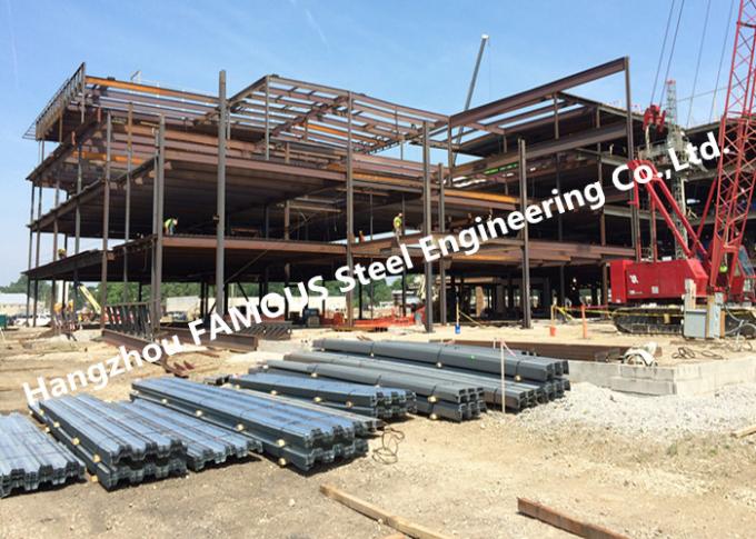 Prefabricated Industrial Structural Steel Fabrications Quickly Assembled Building For Warehouse 0