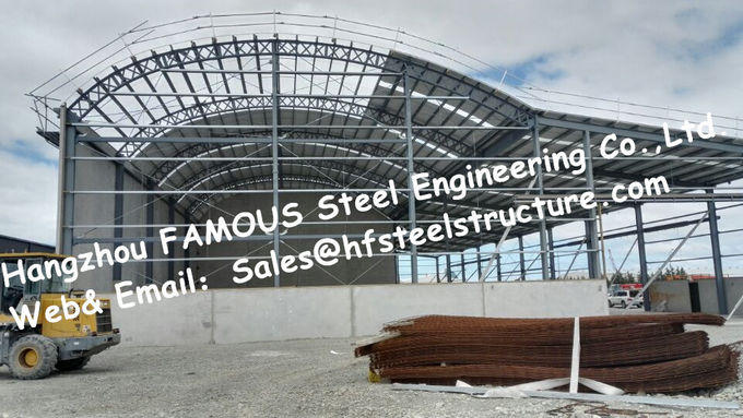 Multiple Floor Prefabricated Steel Buildings EPC Project , Galvanized Surface Treatment 0
