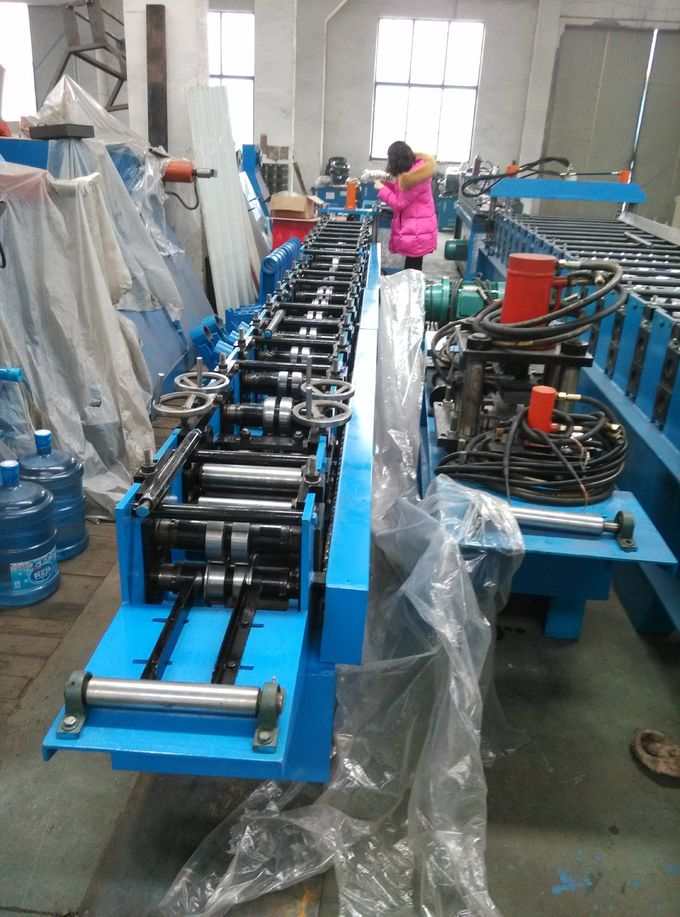 Hydraulic Cold Roll Forming Machine Solar Cell Panel Rack Easy Erection 1