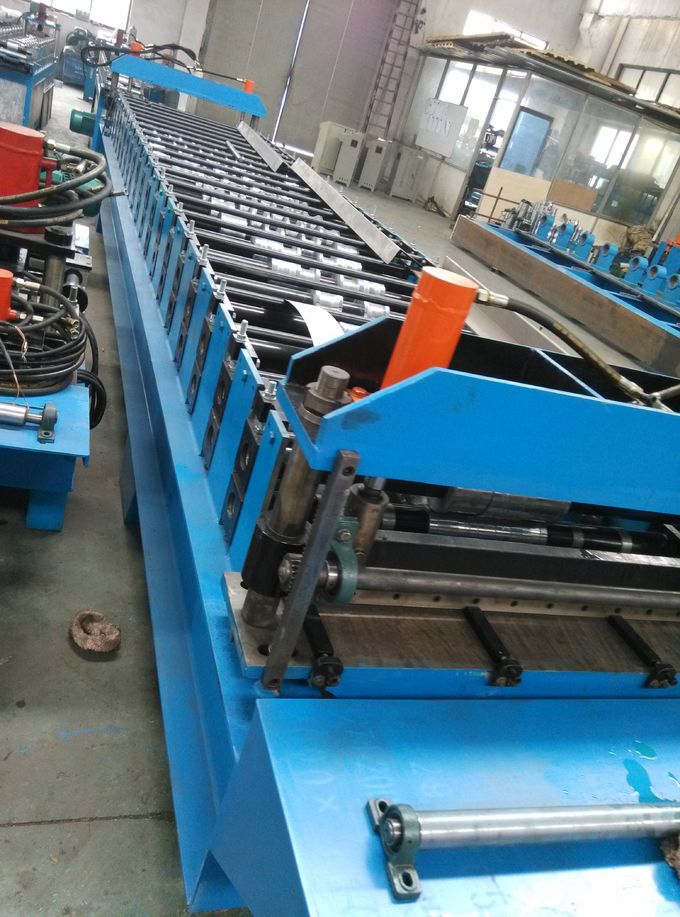 Hydraulic Cold Roll Forming Machine Solar Cell Panel Rack Easy Erection 0