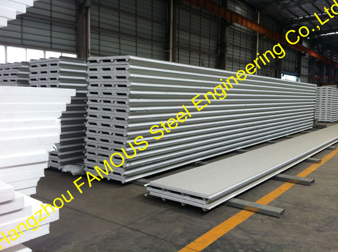 Glass Insulated Sandwich Panels Heat resistant For Cladding 0