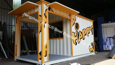 China Famous Pre - Engineered Building Practical 20ft Container House For Living House supplier