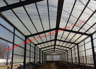 China Prefabricated Steel Structure Poultry Farming Shed For Chicken Farm Building And Cattle Farm Building supplier