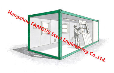 China Light Steel Structure Flat Pack Container Conversion Units And Shipping Mobile Park Homes supplier