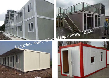 China Folding Living Modern Prefab Homes G +1 Floor Modular Integrated Home For Labour Camp Or Site Office supplier