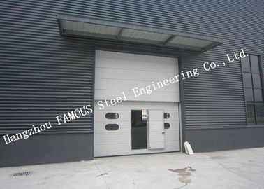 China Private Customized Industrial Garage Doors For Warehouse / Cold Room Storage supplier
