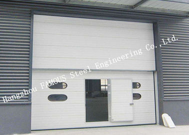 China Rapid Insulation Industrial Garage Doors Fast Automatic Shutter Doors For Hangar / Garage supplier