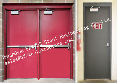 China Residential Steel Fire Resistant Industrial Garage Doors With Remote Control supplier