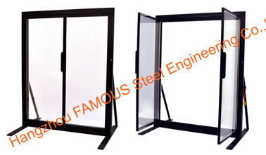 China Supermarket Supper - Narrow Frame Glass Door Without Stand Column supplier