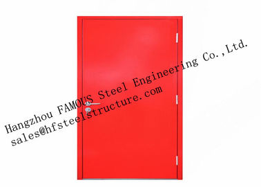 China European Standards Steel Fire Rated Industrial Garage Doors For Warehouse Storage supplier