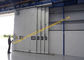 Multi Sector Structural Folded Hinged Sliding Doors Bottom Rolling Hangar Door Smart Track Design supplier