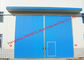 PU Foaming Automatic Handle Industrial Garage Doors EPS Sandwich Panel Sliding Door For Workshop supplier