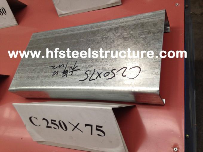 Galvanised Steel Purlins Suspended Ceiling Profile-Steel For Structural Steel Building 4