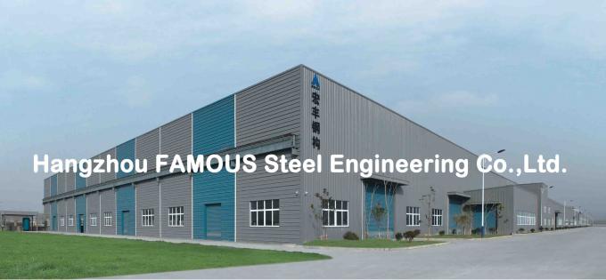 Architectural Engineering Structural Design , Customized Prefab Steel Workshop 3
