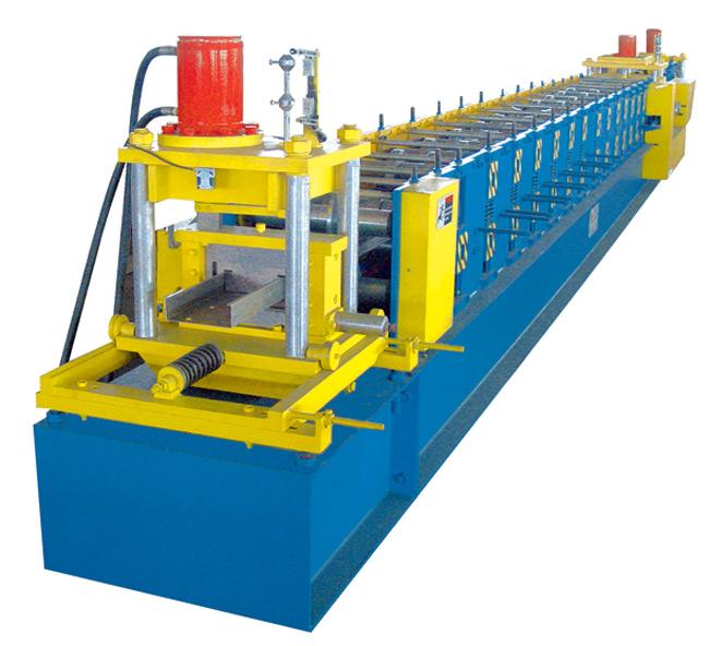 16 Main Rollers Cold Rolling Machine For Steel / Metal CZ Purlins 4