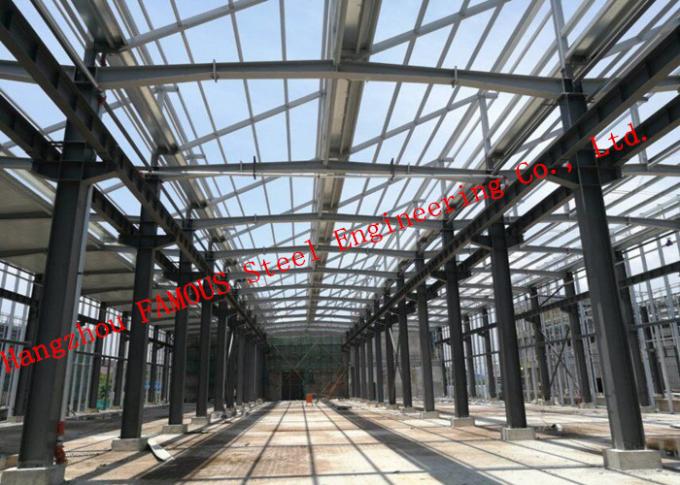 Easy Installation Industrial Steel Buildings structure Framed Workshop Building Cladding 0