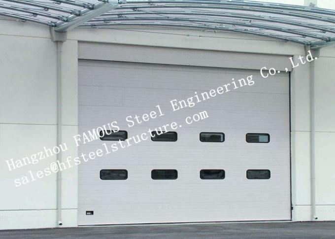 Modern Aluminum Industrial Garage Doors Present Contemporary Elegance With Sleek Lines 0