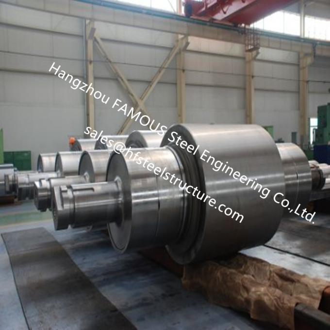 High Wear Resistance Working Rolls For Finishing Machines Anti Rust Alloy Steel Roller With ASTM Standard 1