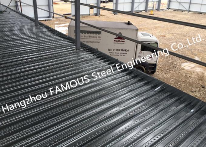 Corrugated Metal Floor Decking Formwork For Multi Storey Building Commercial And Residential 0