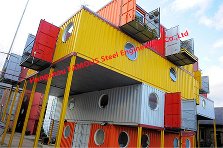 Aluminum Alloy Container Prefabricated Houses Modern Design 0