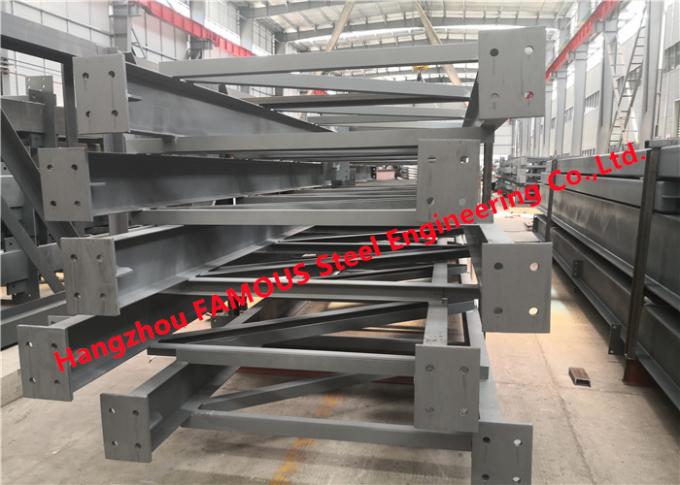 1800 Tons Steel Truss Structural Fabrication Q235B Grade 0