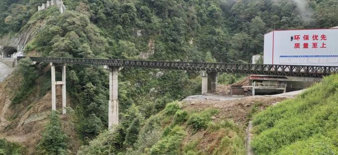 latest company news about Several Steel Bailey Bridges were Completed in the Sichuan-Tibet Line  1