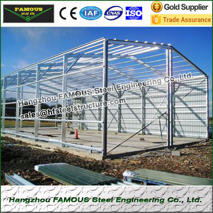 Chicken Poultry Shed Steel Construction and Animal Farm Building Steel Cow Shade 0