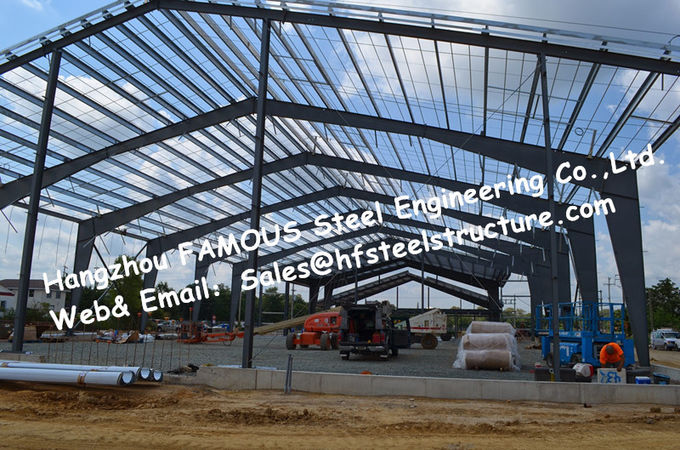Prefabricated industrial commercial steel buildings / residential steel structure building 0